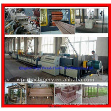 WPC Railing Decking Profile Machine